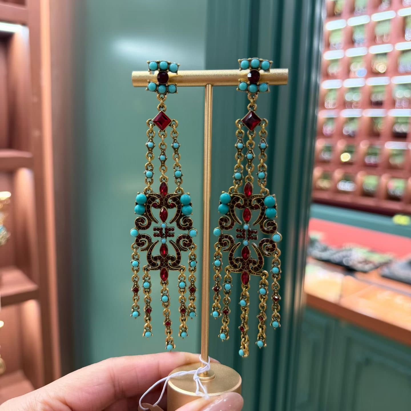 Turquoise Palace Chandeliers